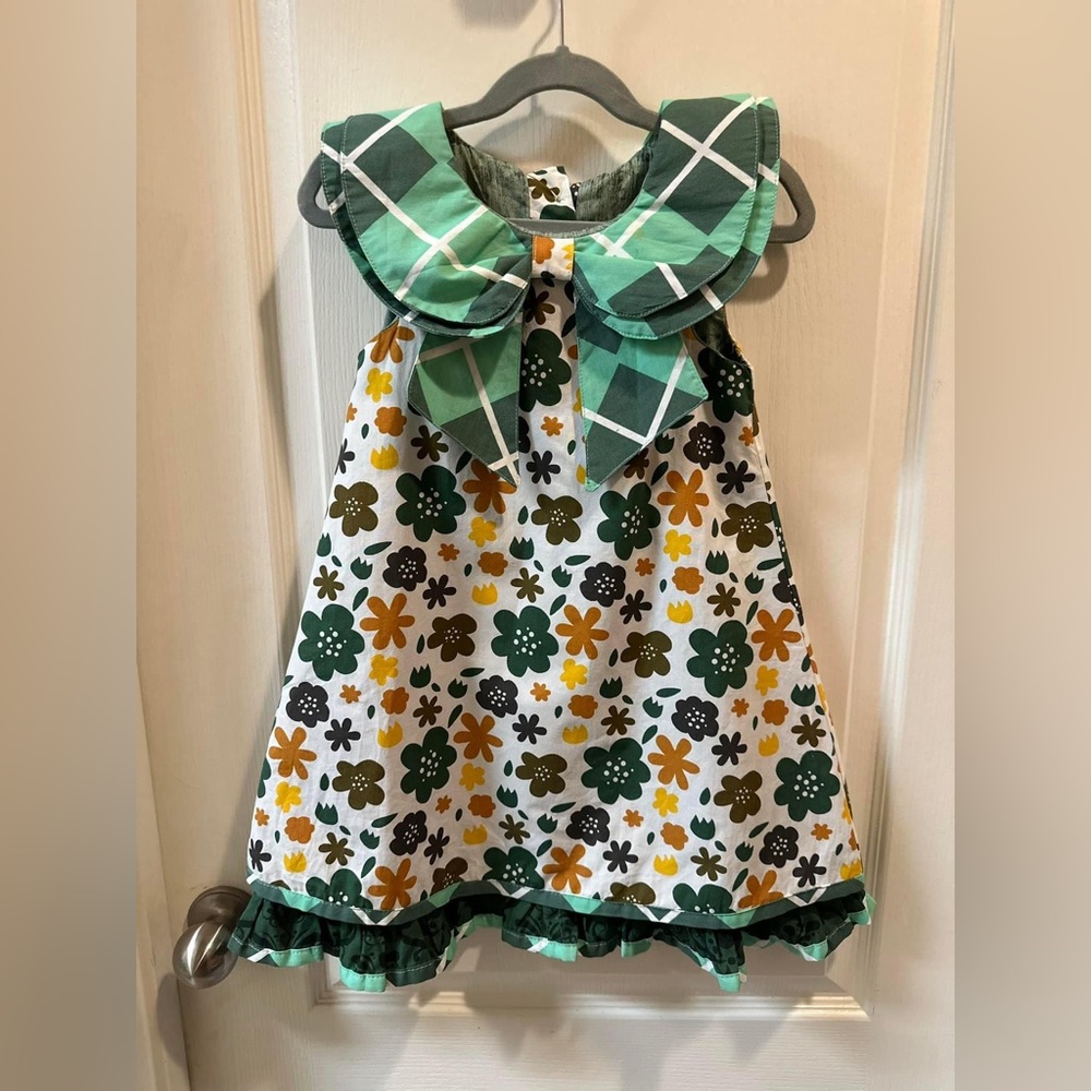 Jelly the Pug Boutique St Patricks/Spring Dress-Size5